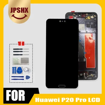 100% Тестван За Huawei P20 Pro LCD дисплей С touch screen Digitizer В Събирането на Замяна За Huawei P20Pro lcd CLT-AL01 CLT-L29
