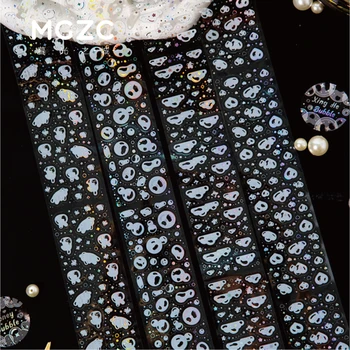 8 бр./ЛОТ Декоративни ленти за домашни любимци серия Balderdash bubble в ретро стил със златен печат