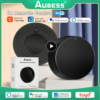 AUBESS IR Дистанционно Управление за Smart WiFi е Универсален Инфрачервен Hristo За Домашно Управление на Телевизор DVD AUD AC Работи С Amz Алекса Google Home