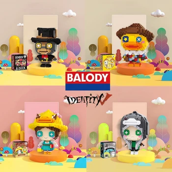 BALODY Идентичност ⅴ строителни блокове, игрални периферни модели, образователни монтажни играчки, от малки частици, подаръци на децата за рожден ден