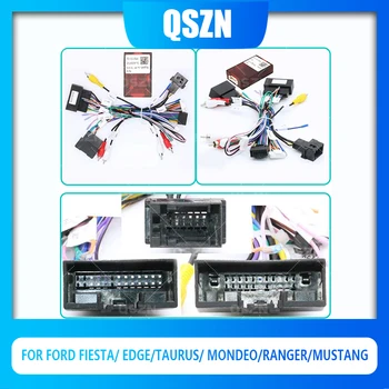 QSZN DVD Canbus Box FD-SS-06A За FORD Fiesta/Edge/Телец/MONDEO/RANGER Android 2 din Теглене на Кабели, Автомобилни Стерео Радио