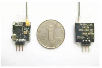 Radiolink R6DSM 2.4 G 10-канален приемник с разпределението на DSSS FHSS за предаватели Radiolink AT9 AT9S AT10 AT10II