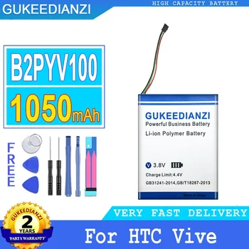 Батерия GUKEEDIANZI B2PYV100 за HTC Vive Tracker, 3-Проводный Щепсел, Батерия с Голям капацитет, 1050 mah