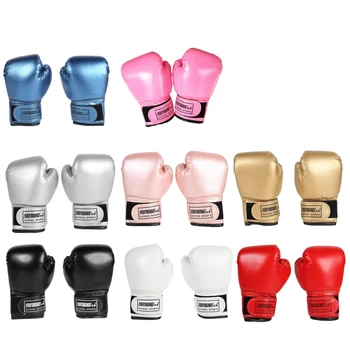 Боксови ръкавици, спортни ръкавици за кикбоксинга в полусредна категория, ръкавици-чанти за момчета и момичета