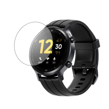 Защитно фолио от закалено стъкло за спортни смарт часа Realme Watch S с LCD дисплей, на Защитно покритие на екрана