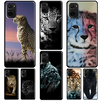 Калъф Cheetah Panther Snow Cheetah За Redmi Note 11 Pro 9 Pro 7 8 9S 10S 11S Note 10 Pro За Redmi 10 9C 9A 9 9T на Корпуса