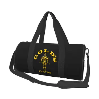 Класически спортни чанти Golds Gym, Тренировъчен хумор, голяма спортна чанта за мъже и жени почивен ден, дизайнерска чанта, багаж, Колоритен чанта за фитнес