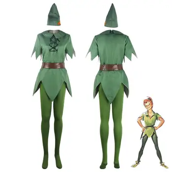 Костюм на Елф, набор от костюми за cosplay, набор от костюми за ролеви игри на Питър в аниме, защото