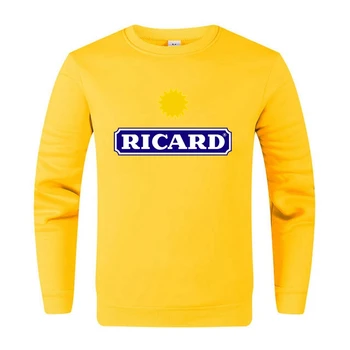 Модни обикновена свитшоты, качулки 2023, пролетно-есенна ежедневни hoody, висококачествени мъжки блузи, пуловер в стил хип-хоп марка Ricard
