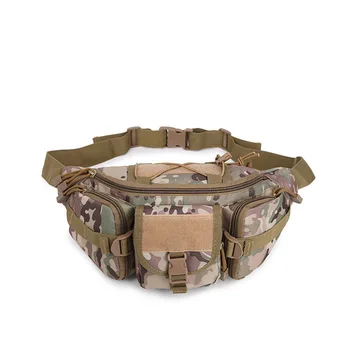 Мъжки поясная чанта Походный джоб за телефон Спорт на открито Армейски военни раница Molle Лов, скално Катерене и Къмпинг Поясная чанта