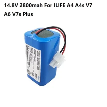 Нова Акумулаторна батерия за ILIFE 14,8 ПО 2800 mah, аксесоари за робота-прахосмукачка, части за Chuwi ilife A4 A6 A4s