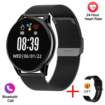 Нови часове за обаждания чрез Bluetooth, мъжки smart-часовници, дамски часовници за наблюдение на сърдечната честота и кръвното налягане, водоустойчиви мъжки смарт часовници за Android и IOS