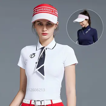 Обичате голф, женски Корейски празни бутилки, слънчеви шапки за голф, дамски спортни шапки с сенника, женски улични дишащи шапки с козирка