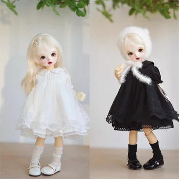 Облекло за кукли BJD за 1/6 кукли Yosd, скъпа пола, аксесоари за дрехи за бели и черни кукли (с изключение на кукли)