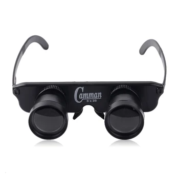 Полезни Очила За Двойно Очите 3X28 В Стил Уличен Риболов, Бинокулярная Оптика, Телескопични Очила