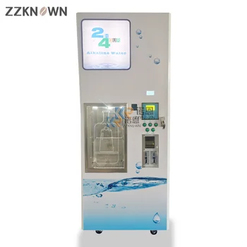 Продава уличен автомат за вода автомат за продажба на безалкохолни напитки, автомат за лед и вода