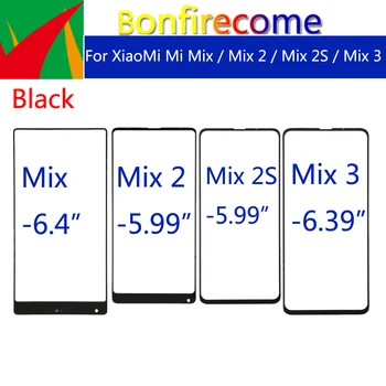 Сензорен екран За XiaoMi Mi Mix \ Mix 2 / Mix 2S /Mix 3 Сензорен Екран Стъклен Преден панел на Външния Обектив Стъкло За Mi Mix2 Mix2S Mix3