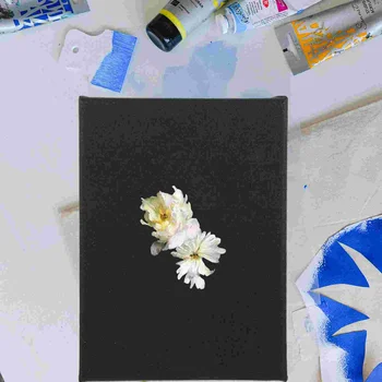 Черни Мазни Празни Платна САМ Blank Canvasss на Тъканта, Дъска 45x200 см За Рисуване Празна Рамка За Рисуване с маслени Бои Дъска За Рисуване